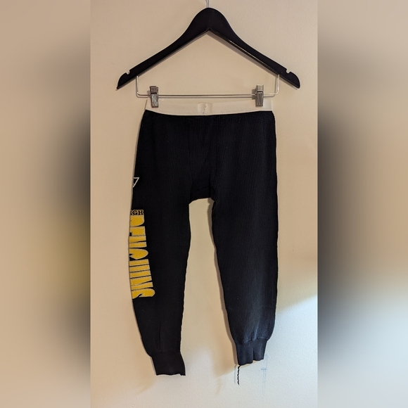Vintage Pittsburgh Penguins Long Johns - Boys Size 10/12 - Picture 4 of 4